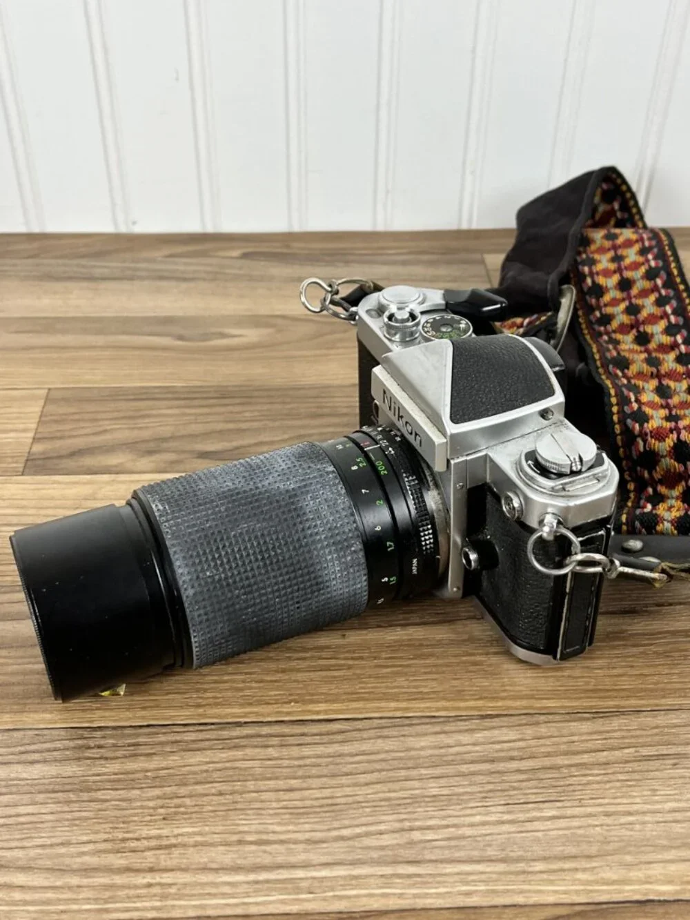 Nikon F 35mm Film SLR Camera Vintage Film Camera With Lens